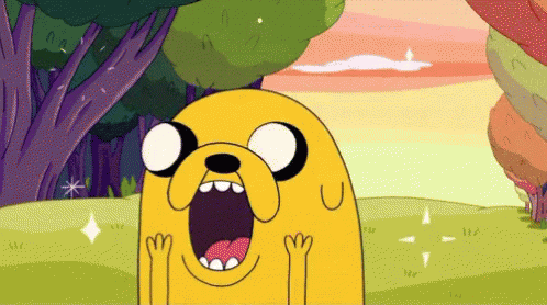 Adventure Time Jake GIF - Adventure Time Jake Excited GIFs