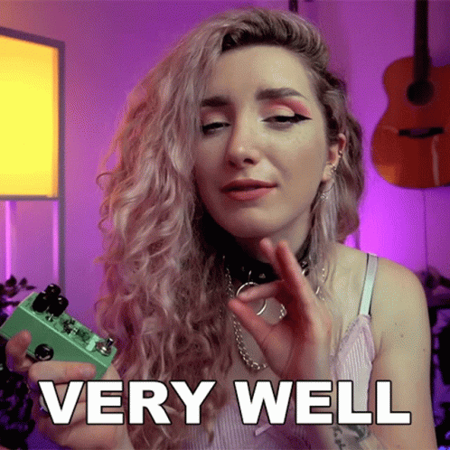 Very Well Sophie Burrell GIF - Very Well Sophie Burrell Its Good GIFs