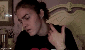 a woman 's face is shown with the url imgflip.com at the bottom of the image