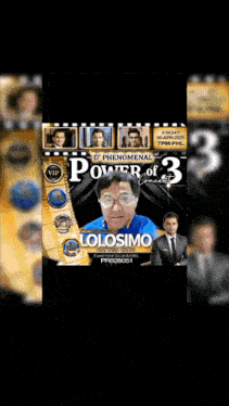 a poster for a movie called the highest phenomenal power of 3