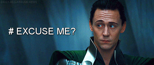 Excuse Me GIF - Excuseme Loki Avengers GIFs