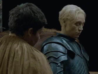 Game Of Thrones Brienne Podrick GIF - Game Of Thrones Brienne Podrick What GIFs