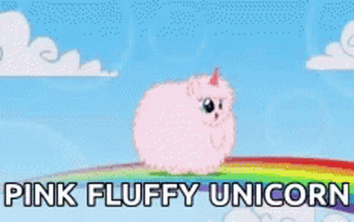 Pink Fluffy Unicorn Love GIF - Pink Fluffy Unicorn Love Happy GIFs