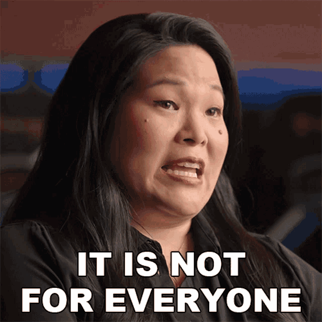 It Is Not For Everyone April Braxton GIF - It Is Not For Everyone April Braxton Holly Chou GIFs