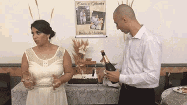 Champagne Pop GIF - Champagne Pop Surprised GIFs