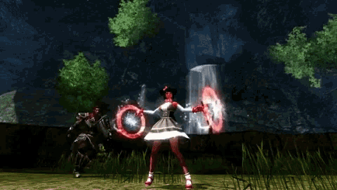 Erta Ranged Stance GIF - Erta Ranged Stance Continent Of Ninth Seal GIFs