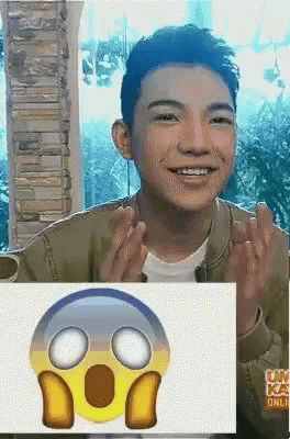 Darren Espanto Emoji GIF - Darren Espanto Emoji Shocked GIFs