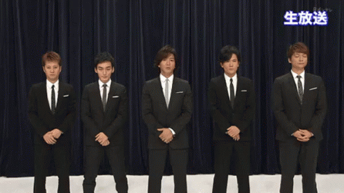 Smap GIF - Johnny And Associates Bow Bowing GIFs