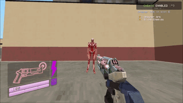 a screenshot of a video game that says cheat16 enabled on the top