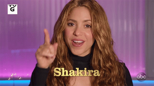 Shakira Disney Family Singalong GIF - Shakira Disney Family Singalong Pointing GIFs