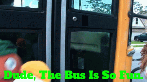 Sml Joseph GIF - Sml Joseph Dude The Bus Is So Fun GIFs