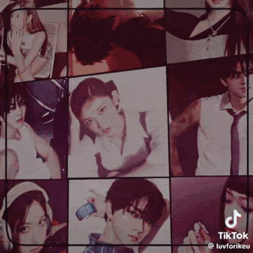 a collage of pictures with a tiktok watermark on the bottom