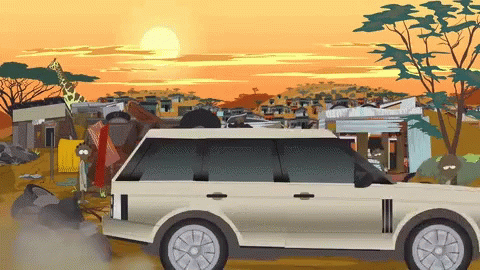 Africa Car GIF - Africa Car Wide Eyed GIFs