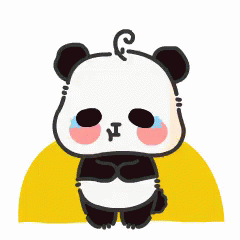 别哭，熊猫，眼泪，不哭 GIF - Dont Cry Wipe Tears GIFs