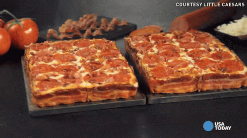 Little Caesars Bacon Wrapped Deep Dish GIF - Little Caesars Bacon Wrapped Deep Dish Pizza GIFs