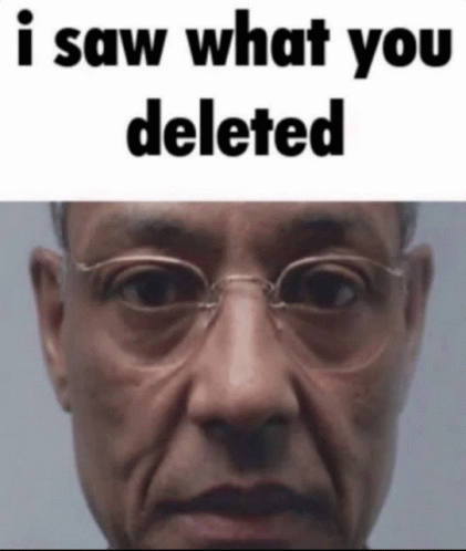 Saw What You Deleted Gustavo Fring Gus Sus GIF - Saw What You Deleted Gustavo Fring Gus Sus GIFs