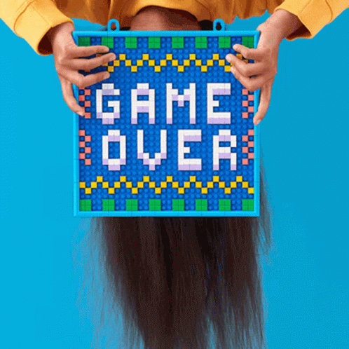 Game Over Lego GIF - Game Over Lego Lose GIFs