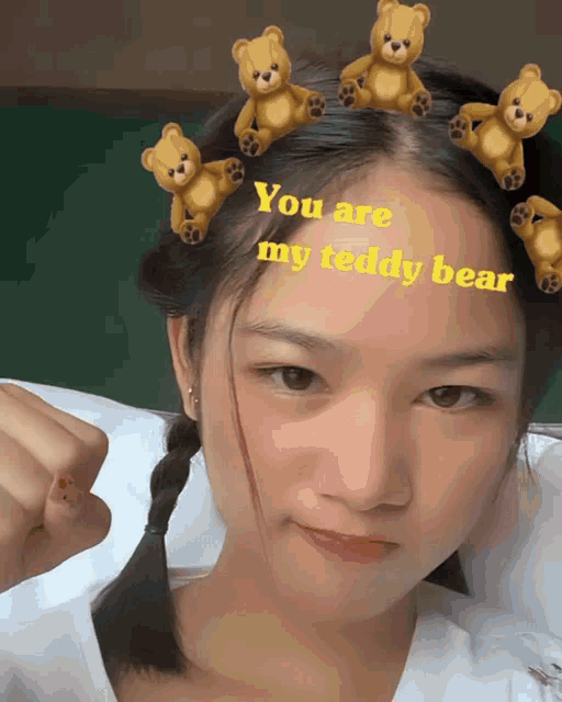 Cgm48 Kaiwan GIF - Cgm48 Kaiwan You Are My Teddy Bear GIFs
