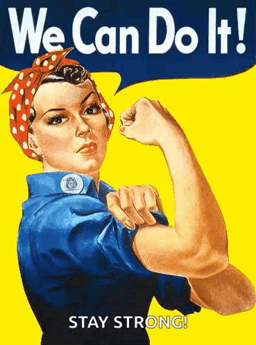 Women Rosietheriveter GIF - Women Rosietheriveter Power GIFs