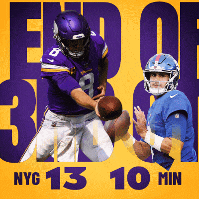 a football player in a purple jersey is holding a football