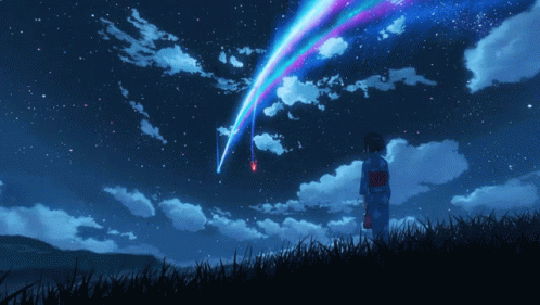 Kimi No Na Wa Anime GIF - Kimi No Na Wa Anime Starry Starry Night GIFs