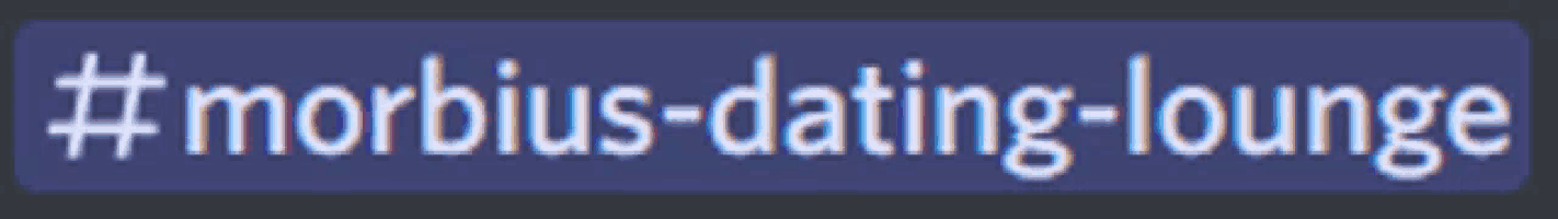 a blurred image of the words # morbidus dating lounge