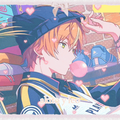 a picture of a boy with the name akito y leo