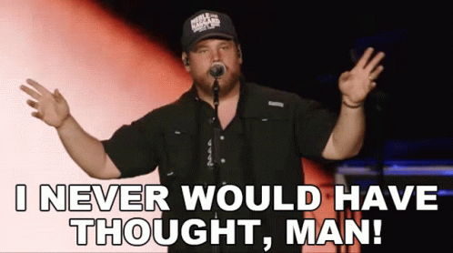 I Never Would Have Thought Man Luke Combs GIF - I Never Would Have Thought Man Luke Combs Stagecoach GIFs