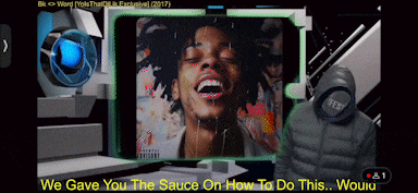 a screenshot of a video that says we gave you the sauce on how to do this wouiu