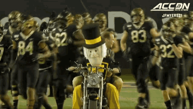 Football Wake Forest Demon Deacons Football GIF