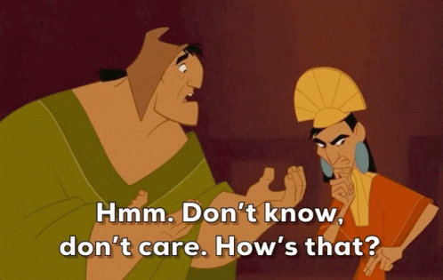 Kuzco The Emperors New Groove GIF - Kuzco The Emperors New Groove Dont Know GIFs