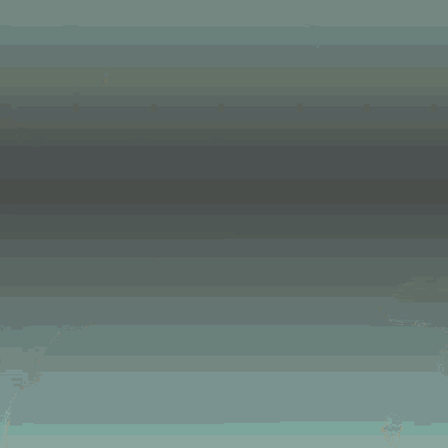 a drawing of a person 's face coming out of a green object