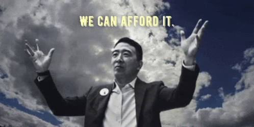 We Can Afford It Andrew Yang GIF - We Can Afford It Andrew Yang Yang Gang GIFs