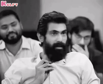 Rana Being Rana!!.Gif GIF - Rana Being Rana!! Rana Duggabatti Beard GIFs