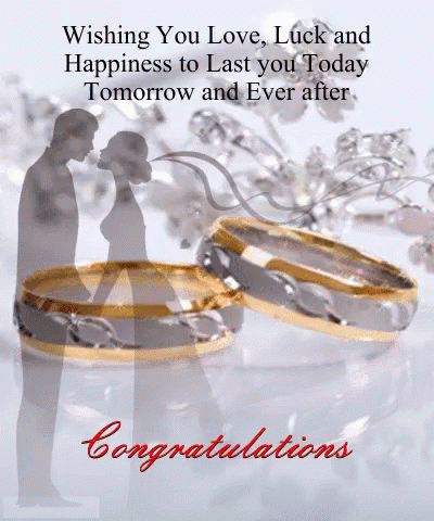 Congratulations Wedding GIF - Congratulations Wedding Rings GIFs