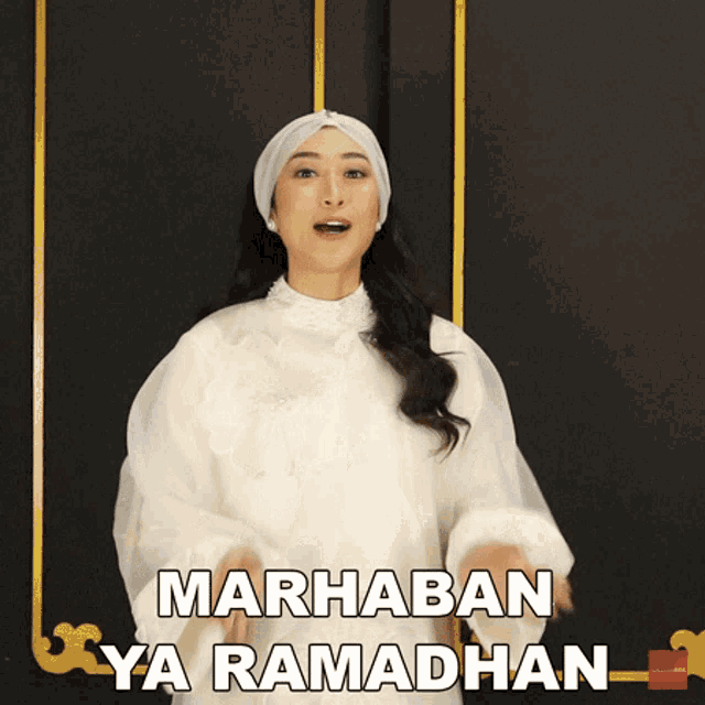 Marhaban Ya Ramadhan Shella O GIF - Marhaban Ya Ramadhan Shella O Selamat Atas Datangnya Bulan Ramadhan GIFs