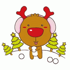 Snowball Reindeer GIF - Snowball Reindeer Cartoon GIFs
