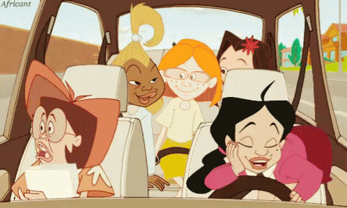 Drive By Hoe'Ing GIF - The Proud Family Driving Lessons Twerk GIFs