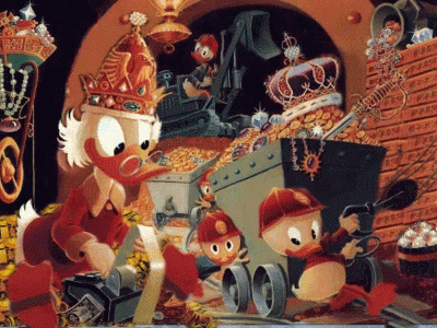 Duck Tales Scrooge Mc Duck GIF - Duck Tales Scrooge Mc Duck Rich GIFs