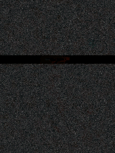 a gray and black carpet with a striped pattern