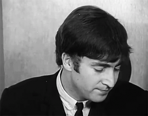 John Lennon Turn GIF - John Lennon Turn Stare GIFs