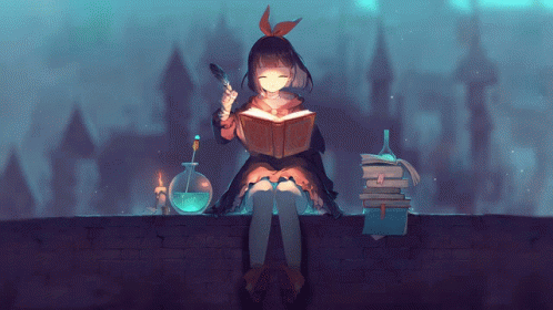 Scientist Anime Cute Girl GIF - Scientist Anime Cute Girl Magic GIFs