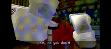 a video game character says oh no you don t