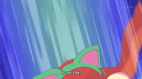 a girl with cat ears says it can 't be in a cartoon