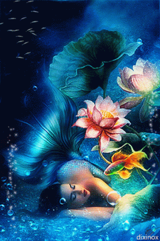 Fantasy Mermaid GIF - Fantasy Mermaid Under Water GIFs