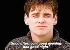 Good Afternoon Good Evening And Good N Ight Truman Show GIF - Good Afternoon Good Evening And Good N Ight Truman Show GIFs