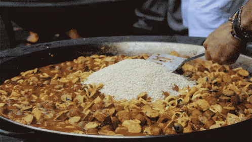 Paella Cooking GIF - Paella Cooking Rice GIFs