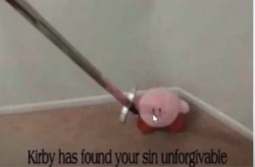 Kirby Sinner Unforgivable GIF