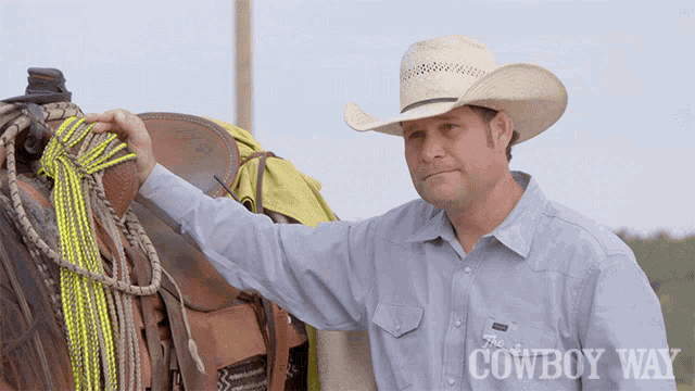 Shakes Head Booger Brown GIF - Shakes Head Booger Brown The Cowboy Way GIFs