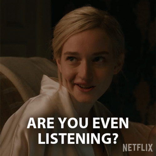 Are You Even Listening Anna Delvey GIF - Are You Even Listening Anna Delvey Julia Garner GIFs